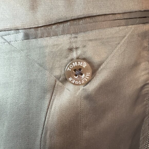 VTG Tommy Hilfiger Mcraes Blazer Mens Sports Coat Suit Jacket 46L Union Made USA - Picture 8 of 14